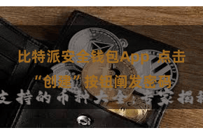 比特派安全钱包App 点击“创建”按钮阐发密码