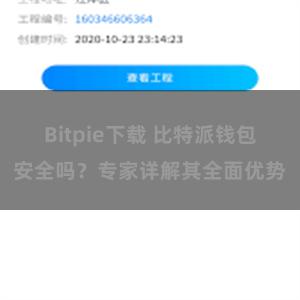 Bitpie下载 比特派钱包安全吗？专家详解其全面优势