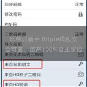 比特派新手 Bitpie钱包安全可靠，资产100%自主掌控