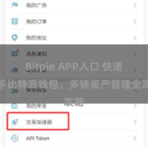 Bitpie APP入口 快速上手比特派钱包，多链资产管理全攻略