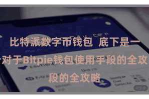比特派数字币钱包  底下是一份对于Bitpie钱包使用手段的全攻略